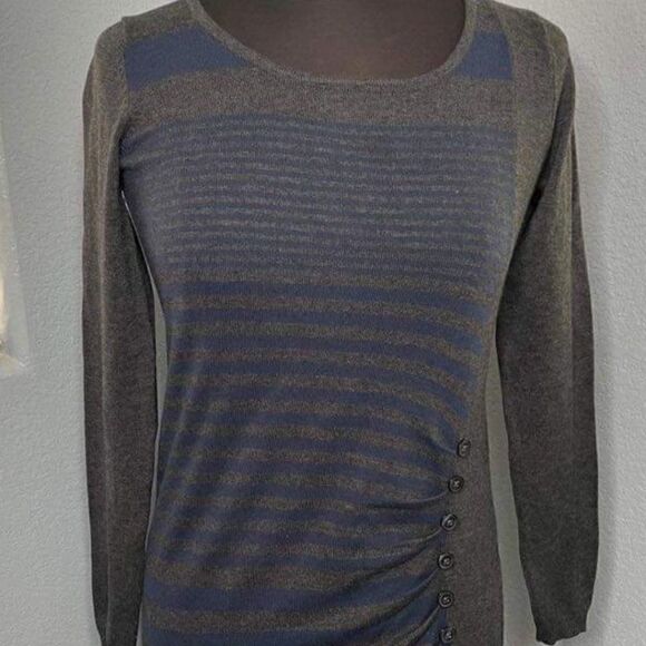 Point Zero women's  tunic sweater dress Detachable cowl Neck Size Small - Picture 4 of 11
